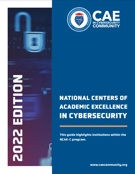 National Centers of Academic Excellence in Cybersecurity Program Book 2022 Edition