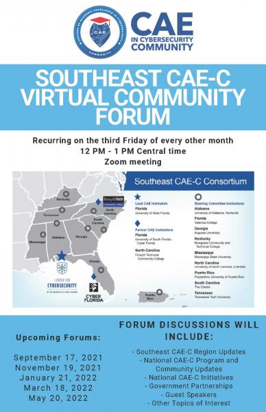 SE CAE Community Forum Flyer